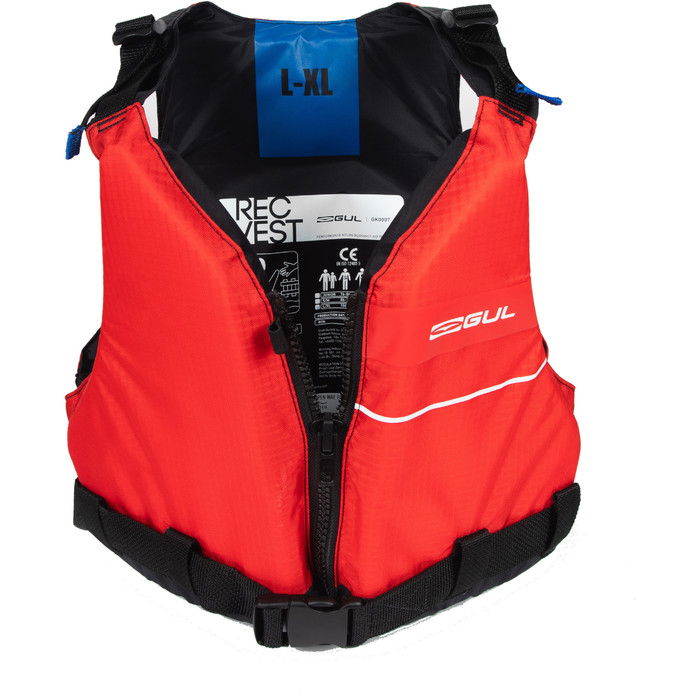 2024 Gul Recreation 50N Buoyancy Aid Gk0007-B7 - Red / Black