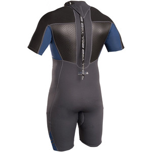 2020 Gul Response 3/2mm Back Zip Shorty Wetsuit Blue / Graphite RE3319-B4