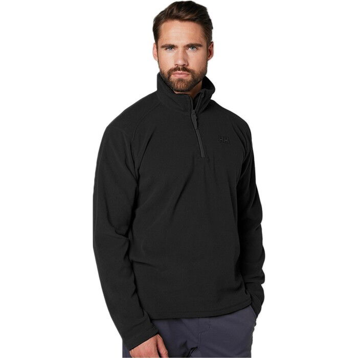 2024 Helly Hansen De Los Hombres Daybreaker Medio Postal 50844 Velln Negro