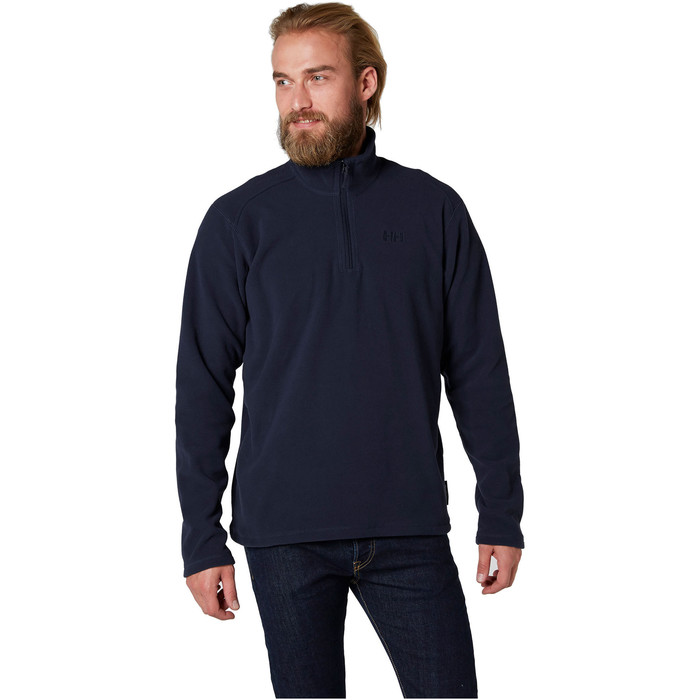 2023 Helly Hansen De Los Hombres Daybreaker 1/2 Zip Forro Polar Navy 50844