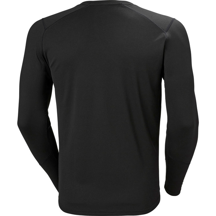 2023 Helly Hansen Mens Lifa Active Crew Top 49389 - Black