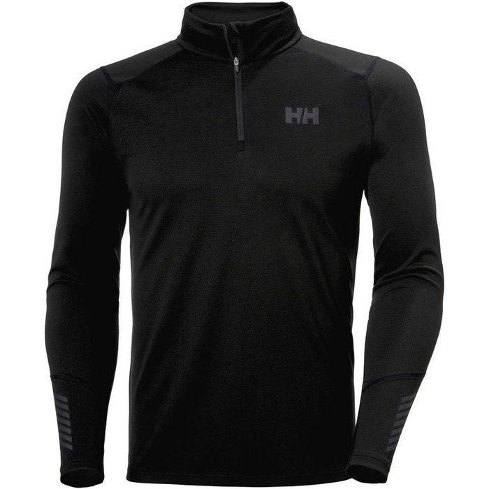 2023 Helly Hansen Mens Lifa Active 1/2 Zip Top 49388 - Black