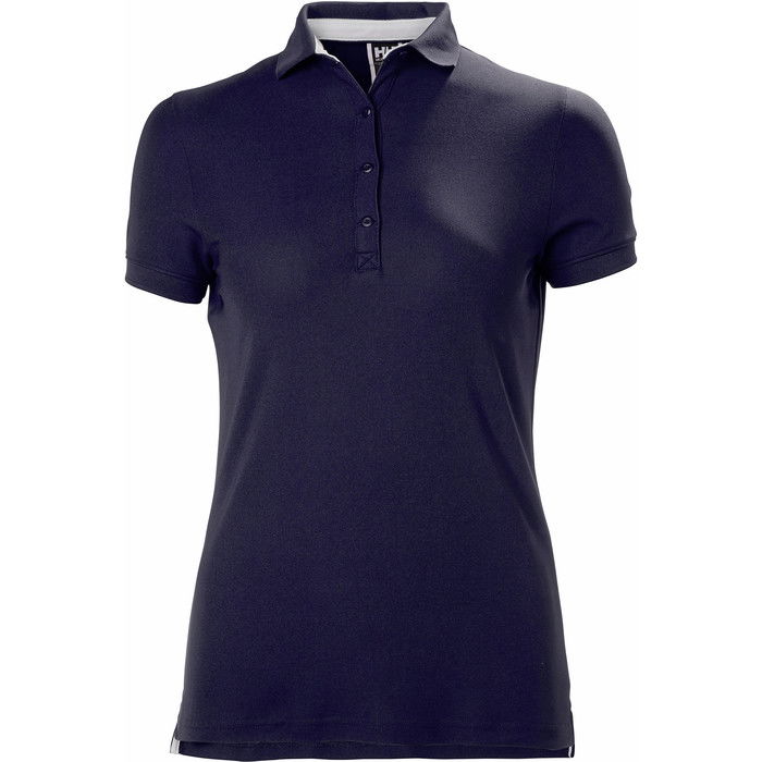 2024 Helly Hansen Womens Crewline Polo Shirt Navy 53049