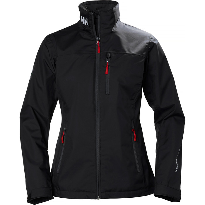 2024 Chaqueta De Crew Capa Media Para Mujer Helly Hansen Negra 30317