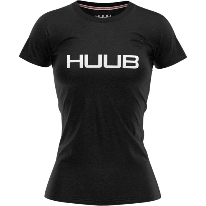 2024 Huub Womens Statement Logo T-Shirt STATLOGOTW - Black