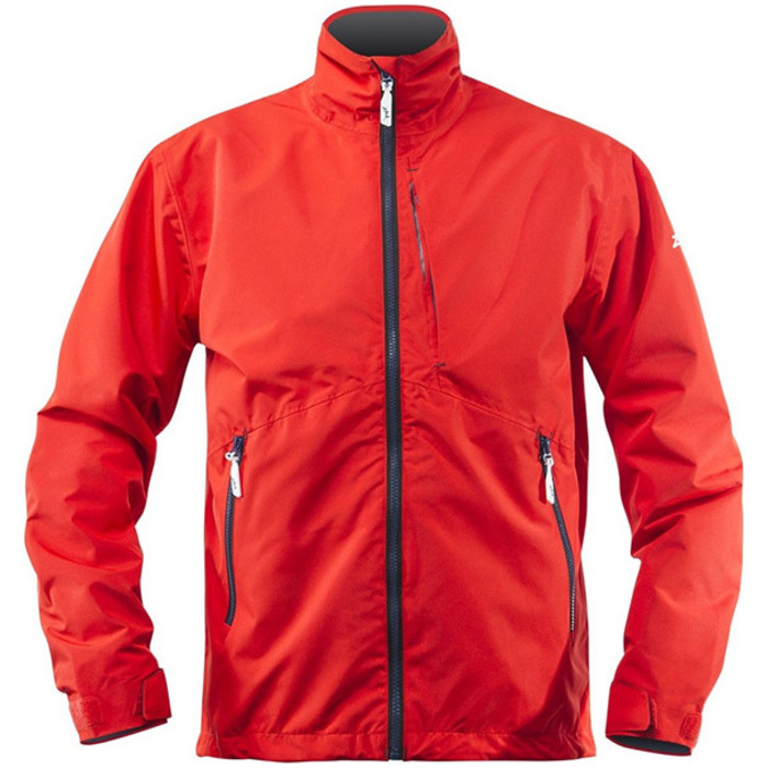 2021 Zhik Z-Cru Lightweight Sailing Jacket Flame Red JKT0080