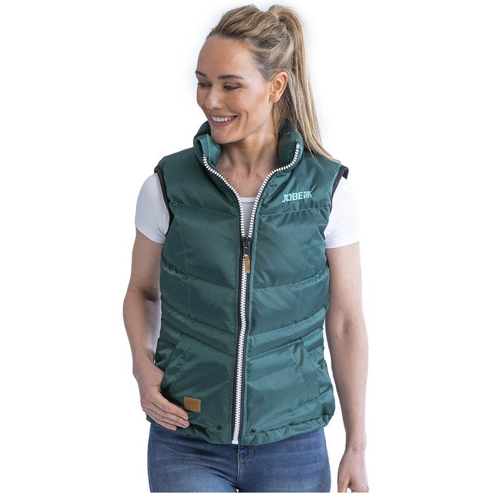 2022 Jobe 50n Bodywarmer Para Mujer 244920022 - Verde Azulado Oscuro