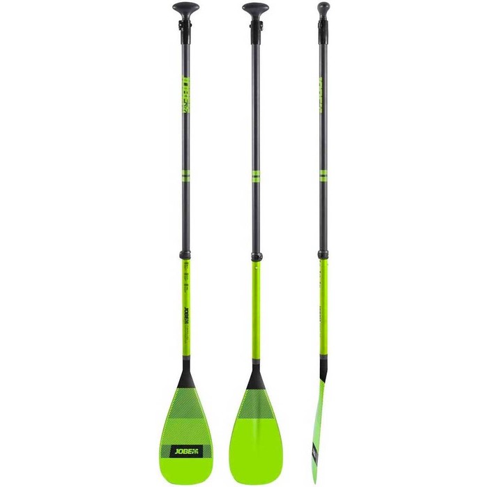 2024 Jobe Fiberglass 3-Piece SUP Paddle 486721005 - Lime