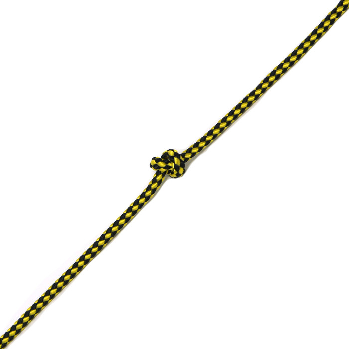 Kingfisher Evolution 8 Plait Cuerda De Bote Preestirada Amarillo / Negro Ps0y - Precio Por Metro