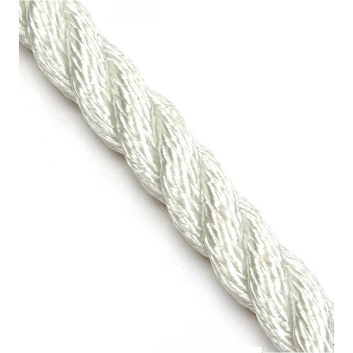 Kingfisher Mooring / Anchoring 3 Strand Nylon Rope White N3W1 - Price per metre