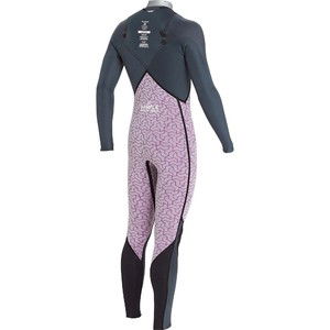 Billabong Furnace Carbon Comp 5/4mm Chest Zip Wetsuit Black Print L45M03