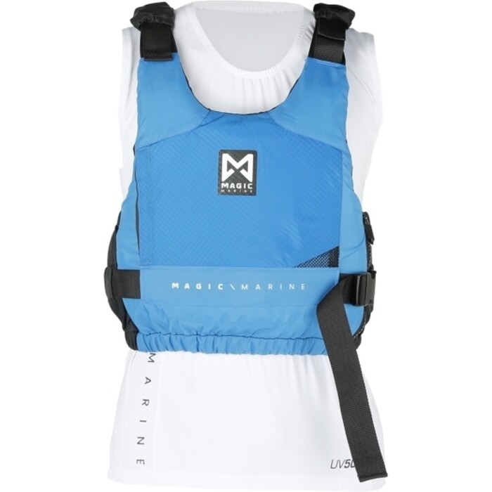 2022 Magic Marine Unisex Ultimate Side Zip Buoyancy Aid MMUUSZBA - Blue