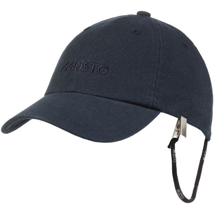 Musto Evolution JUNIOR Gorra de Peak tela en True Navy AE0200JUN