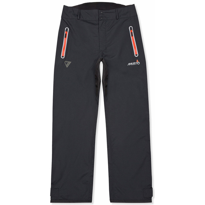 2022 Musto Mens BR1 RIB Hi-Back Trousers Black 80891