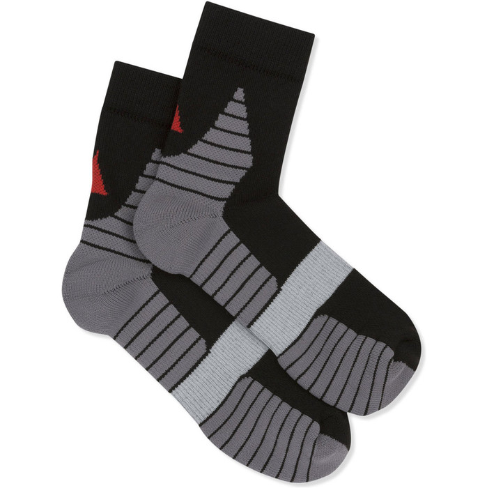 2019 Musto Polygiene Sneaker Sock Black AUSO001