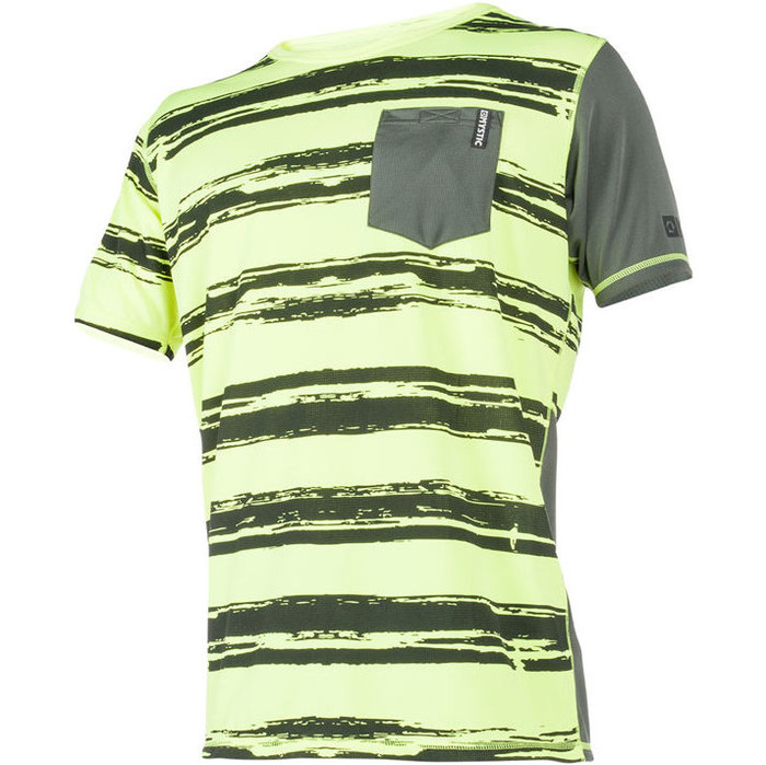 Mystic Majestic S / S Quickdry Rash Tee Lime 180101