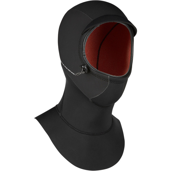 2021 Mystic Marshall Long 3mm Neoprene Hood 200030 - Black