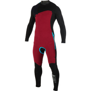 2019 Mystic Mens Majestic 4/3mm Zip Free Wetsuit Black 190080