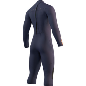 2021 Mystic Mens Marshall 4/3mm Long Arm Short Leg Wetsuit 210114 - Night Blue