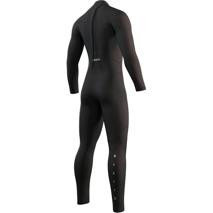 2024 Mystic Hombres Star 4/3mm Back Zip Neopreno 210311 - Black