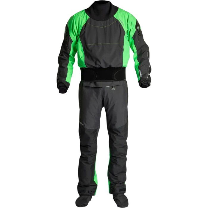 2024 Nookie Traje Seco De Ltex Fusion DR50 - Black / Verde