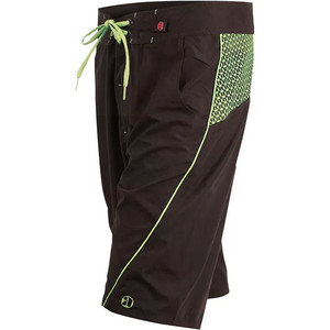 2020 Nookie Boardies Boardshorts Black / Green SW010