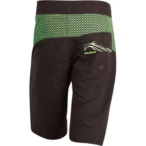 2020 Nookie Boardies Boardshorts Black / Green SW010