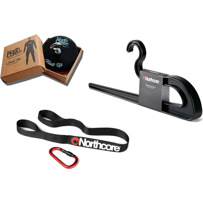 2024 Northcore Wetsuit Slide Hanger, Tree Hanger Strap & Magnetic Hook Up