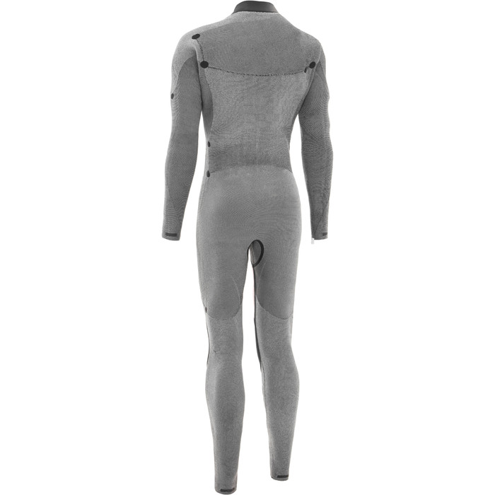 2024 Nyord Mens Furno Ultra 4/3mm Chest Zip GBS Wetsuit FUM43001 - Black