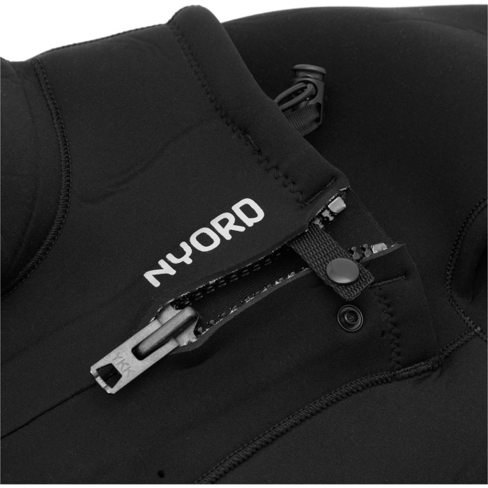 2024 Nyord Mens Furno Ultra 4/3mm Chest Zip GBS Wetsuit FUM43001 - Black