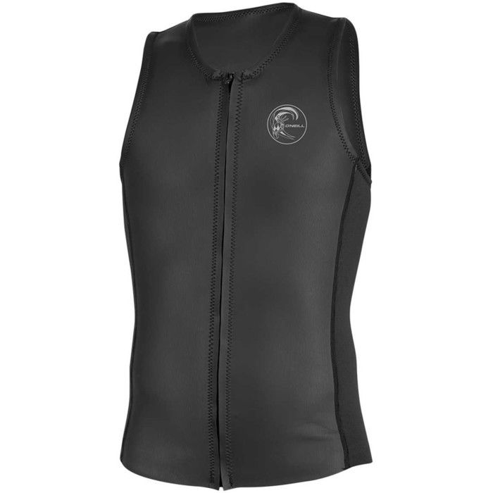 2024 O'Neill O'riginal 2mm Front Zip Neoprene Vest BLACK 5079