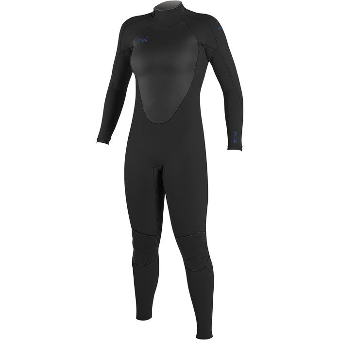 2024 O'Neill Womens Epic 5/4mm Back Zip Wetsuit 4218B - Black