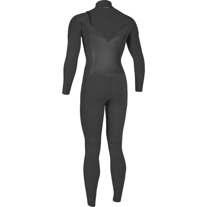 2023 O'Neill Womens Ninja 3/2mm Chest Zip GBS Wetsuit 5472 - Black