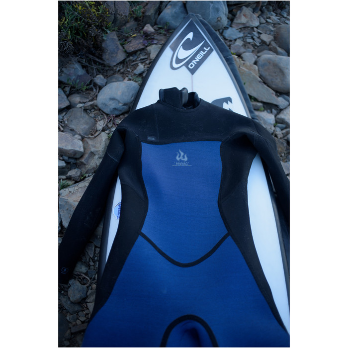 2023 O'Neill Mujer Ninja 3/2mm Chest Zip Gbs Neopreno 5472 - Black