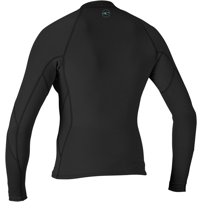 2024 O'neill Mujeres Reactor Ii 1.5mm Front Zip Chaqueta De Neopreno 5294 - Negro