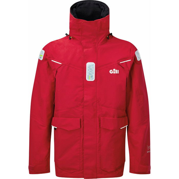 2024 Gill Os2 Chaqueta De Navegacin En Alta Mar Para Hombre Os25j - Rojo