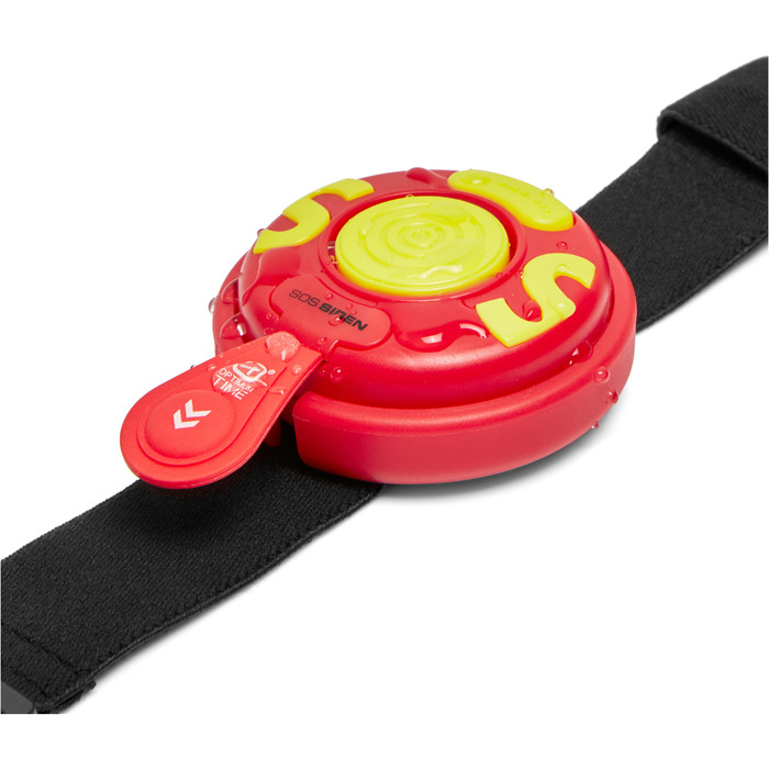 2024 Optimum Time SOS Safety Siren OTSOS - Red / Lime