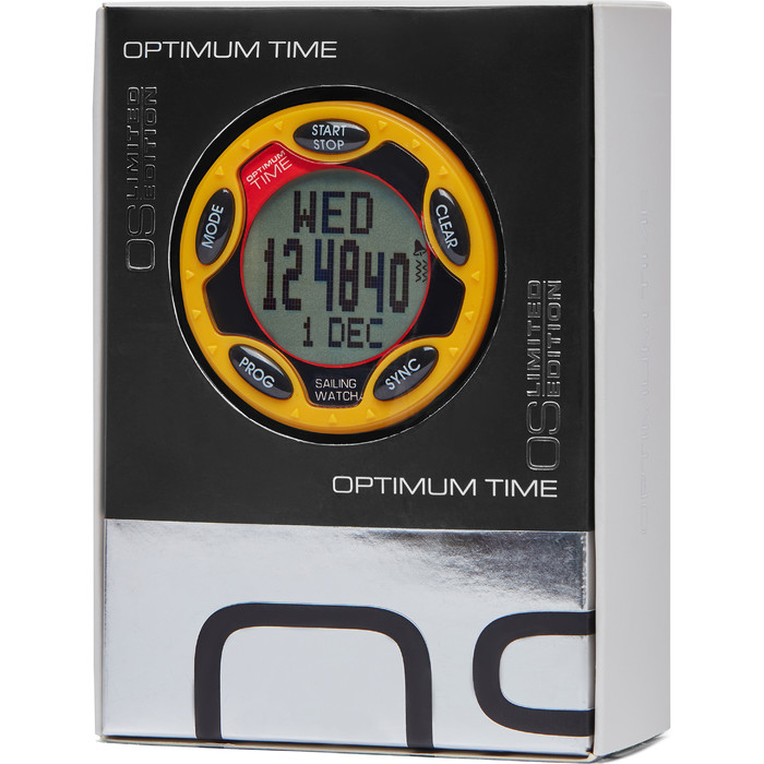 2024 Optimum Time Series 14 Rechargeable Sailing Watch OS145 - Yellow