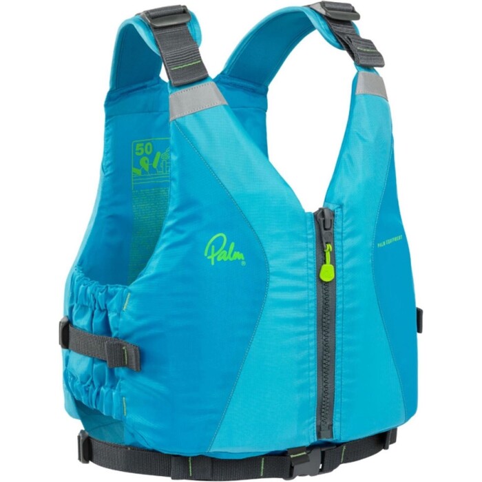 2024 Palm Quest 50N Buoyancy Aid 13276 - Aqua / Sky