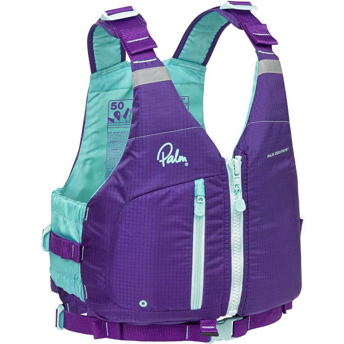 2024 Palm Womens Meander Touring Kayak PFD Buoyancy Aid 12642 - Purple