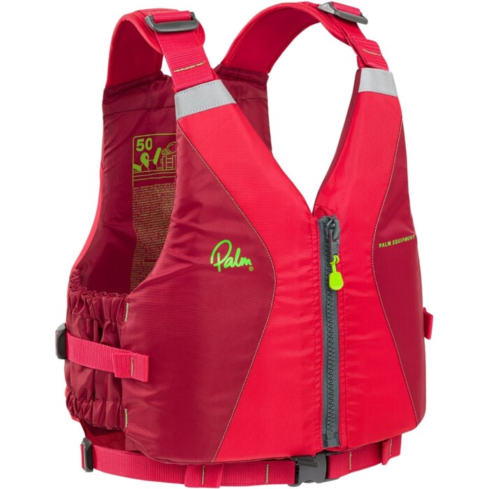 2024 Palm Quest PFD Buoyancy Aid 13276 - Flame / Chilli