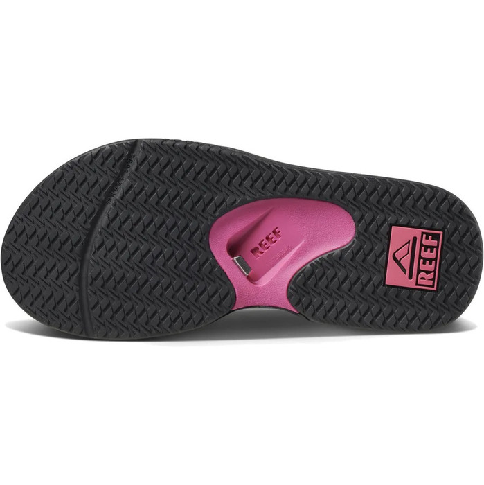 Chanclas Fanning Mujer Reef 2024 Rf001626 - Negro