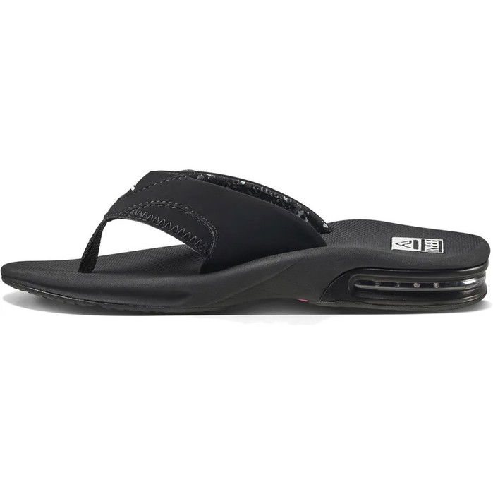 Chanclas Fanning Mujer Reef 2024 Rf001626 - Negro