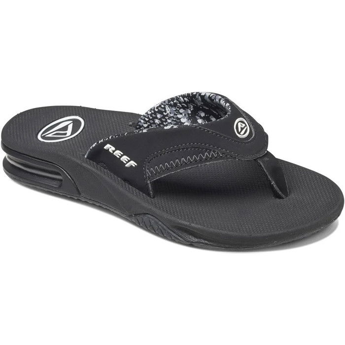 Chanclas Fanning Mujer Reef 2024 Rf001626 - Negro