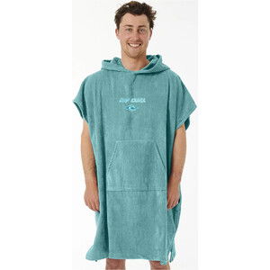 2024 Rip Curl Mens Logo Hooded Towel Changing Robe / Poncho 00GMTO - Azul