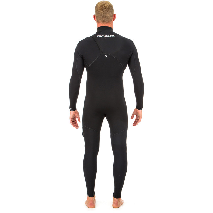 2020 Rip Curl E-Bomb 5/3mm Zip Free Neopreno BLACK WSM8PE