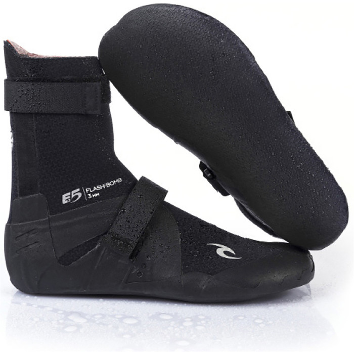 2019 Rip Curl Flashbomb 7mm Botas De Neopreno Con Punta Redonda Wbo7jf