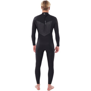 2023 Rip Curl Mens Dawn Patrol Warmth 4/3mm Back Zip Wetsuit Black WSM9EM