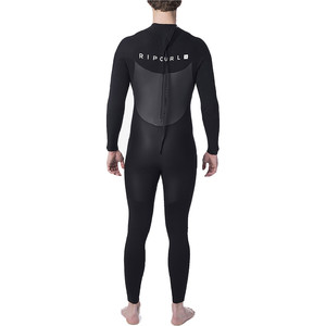 2021 Rip Curl Omega 3/2mm GBS Back Zip Wetsuit BLACK WSM8LM