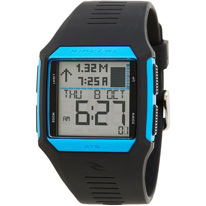 2019 Rip Curl Rifles Tide Surf Watch Azul Negro A1119